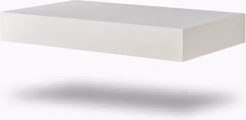 Mensola GIOVE AQA DESIGN colore bianco L/P/H: 100 x 45,1 x 12 cm