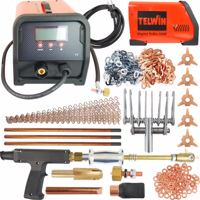 Spotter Blacharski Telwin Digital Puller 5500 230V ACCESSORI per la saldatura