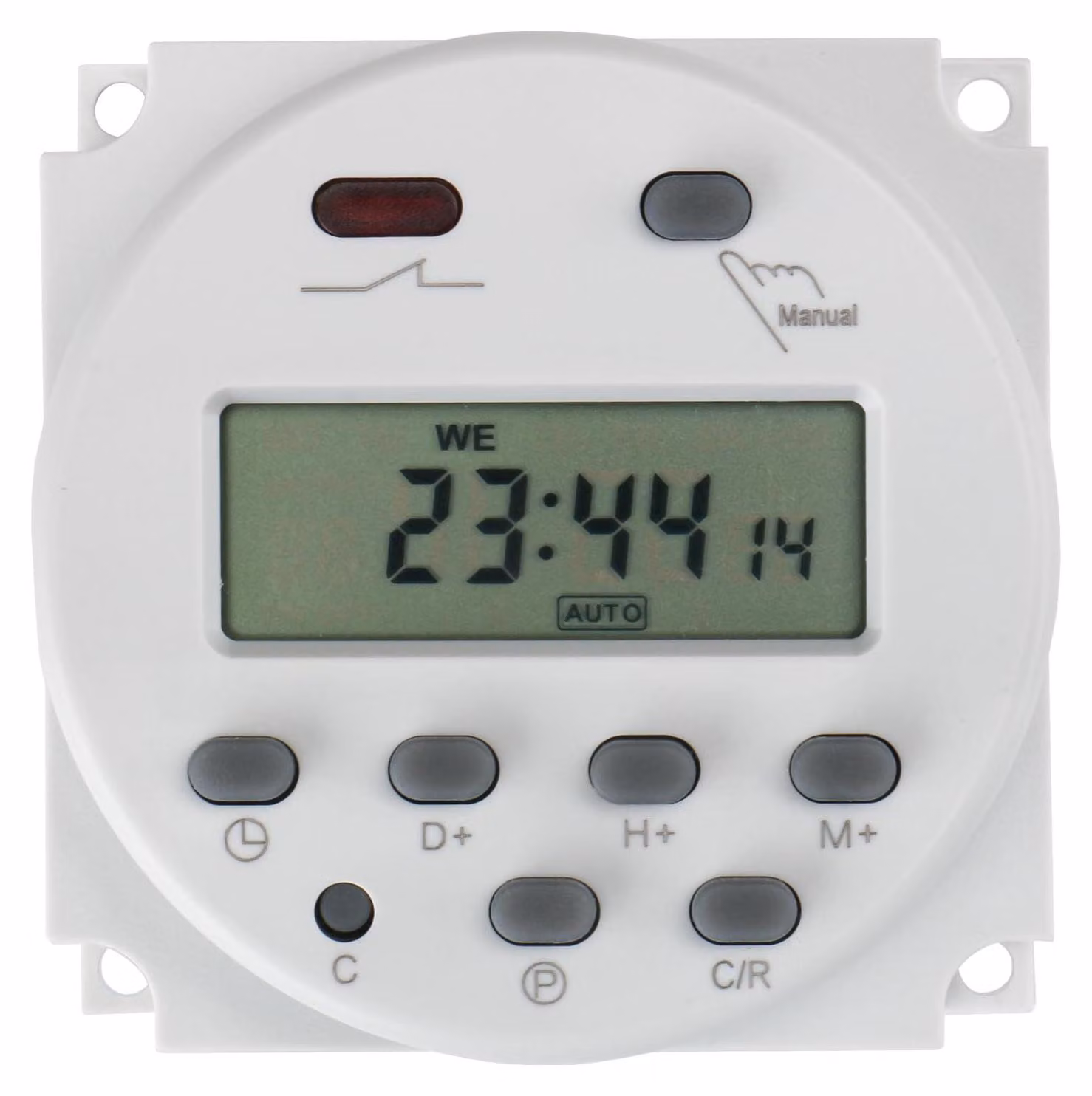 Timer a relè, digitale, con display LCD, programmabile, 220V AC