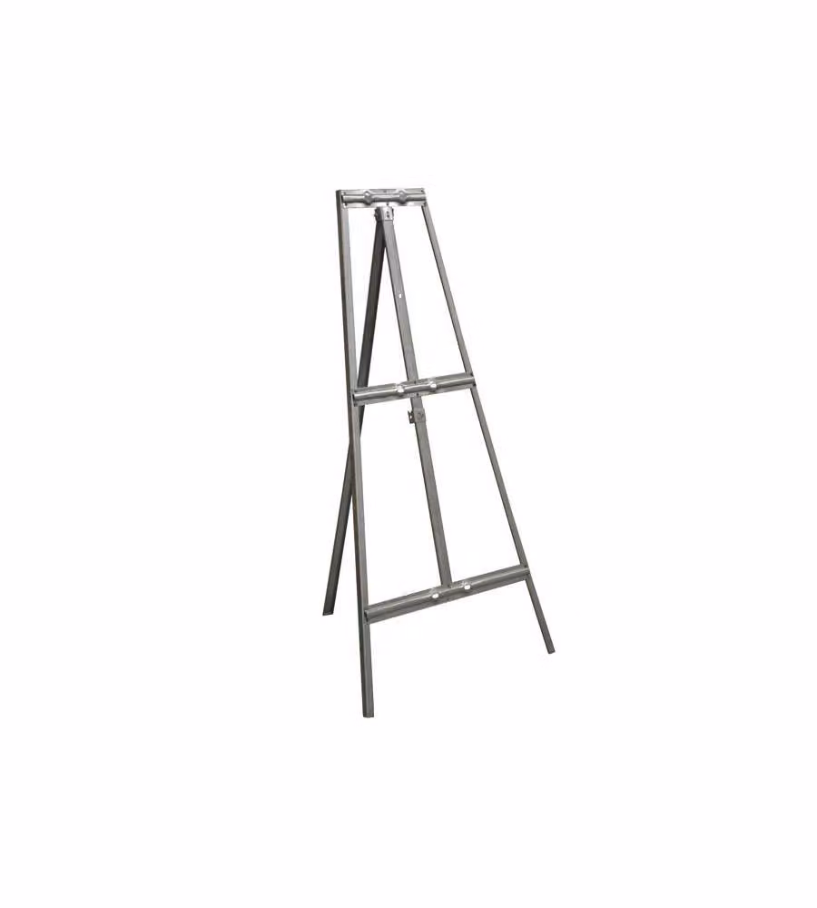 3G Cavalletto per Cartelli Stradali - Acciaio Zincato - 25/59x113 cm