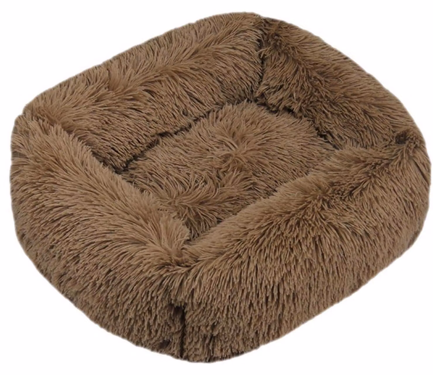 Cuccia ortopedica per cani, rettangolare, color kaki, taglia XL, 95x75 cm