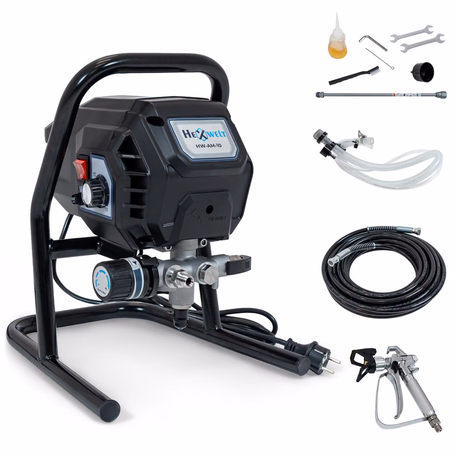 Pompa Airless per verniciatura HEXWELT HW-AM-460 700 W 200 bar 1,2 l/min