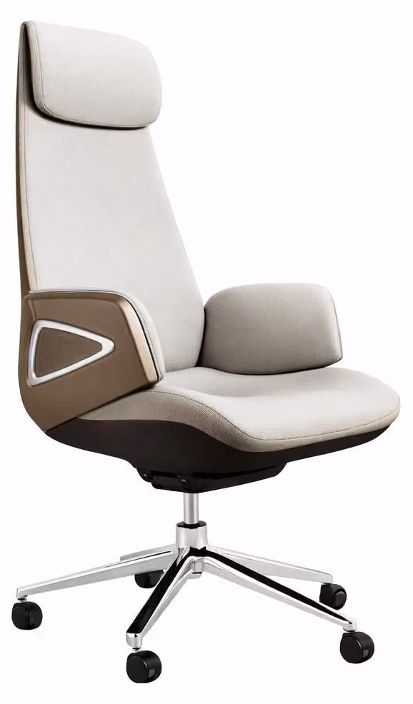 Sedia da ufficio ergonomica con schienale e braccioli regolabili