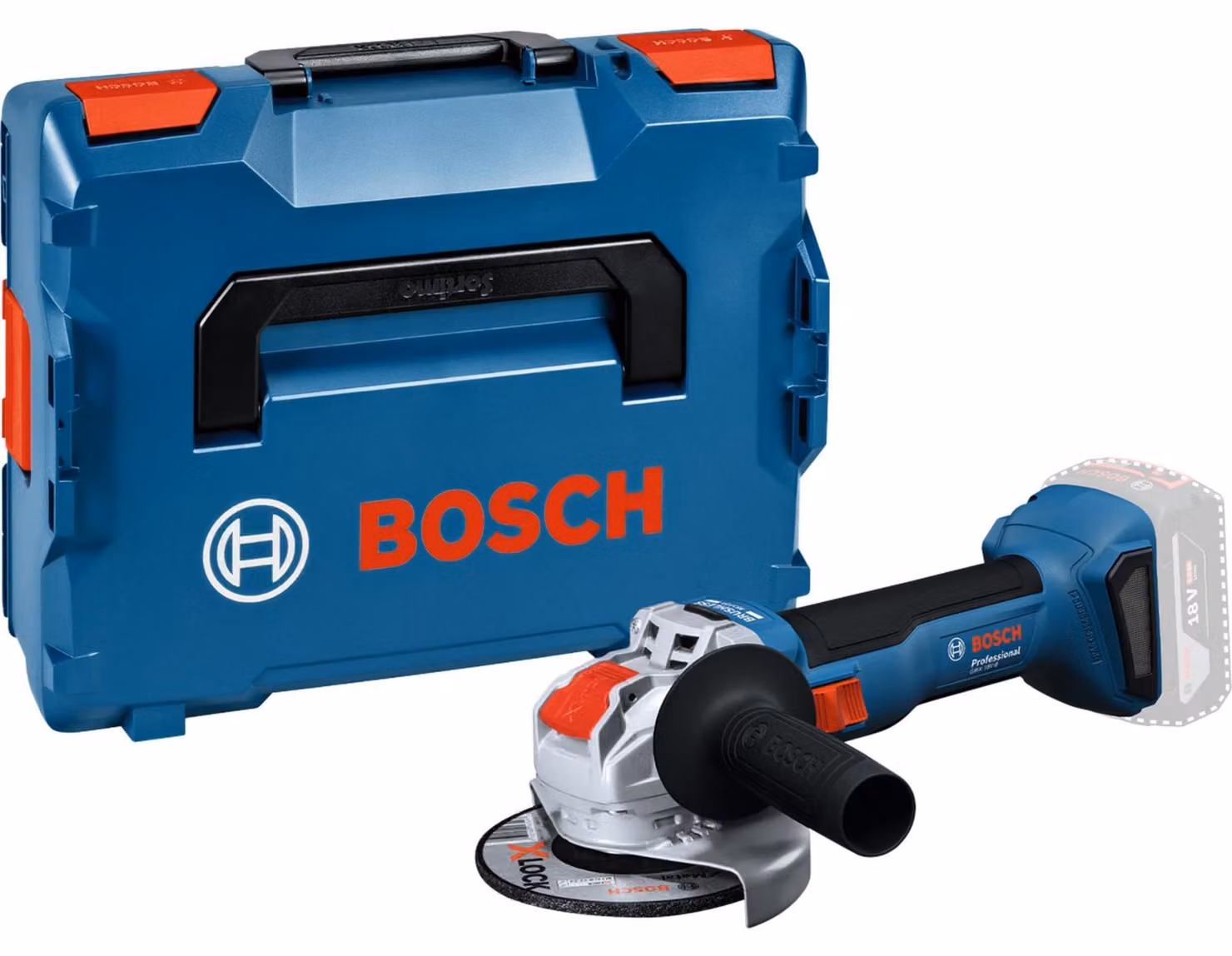 GWX 18V-8 solo L X-LOCK angle grinder - BOSCH - 06019N9101
