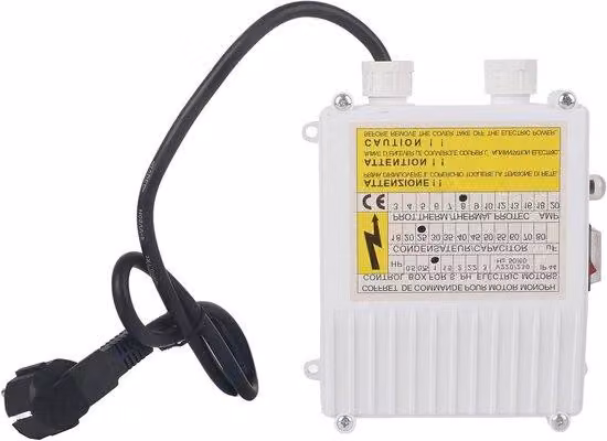 Pompa a immersione esterna con protezione termica e funzione di protezione da sovracorrente, adatta a molteplici applicazioni