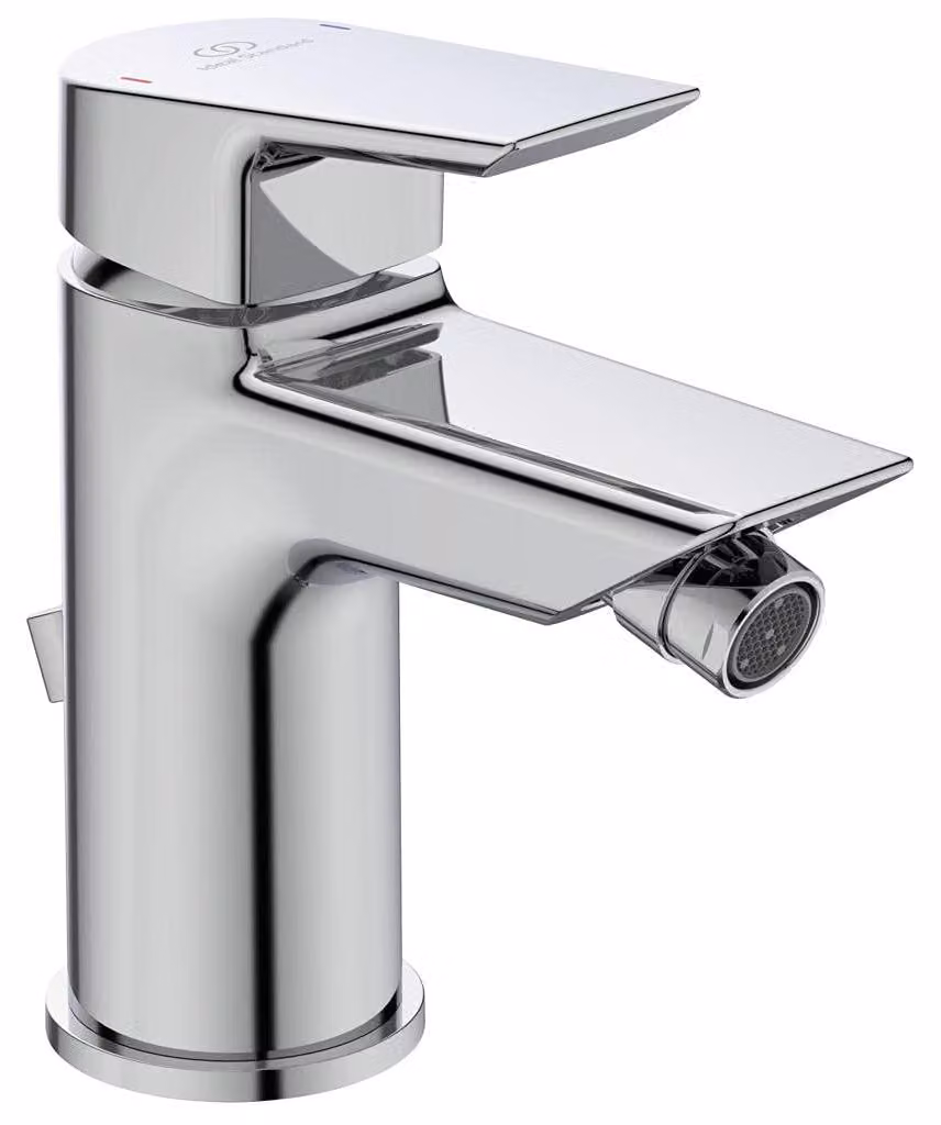 Rubinetto bidet monocomando, cromato, sistema Easyfix, portata 5 l/min