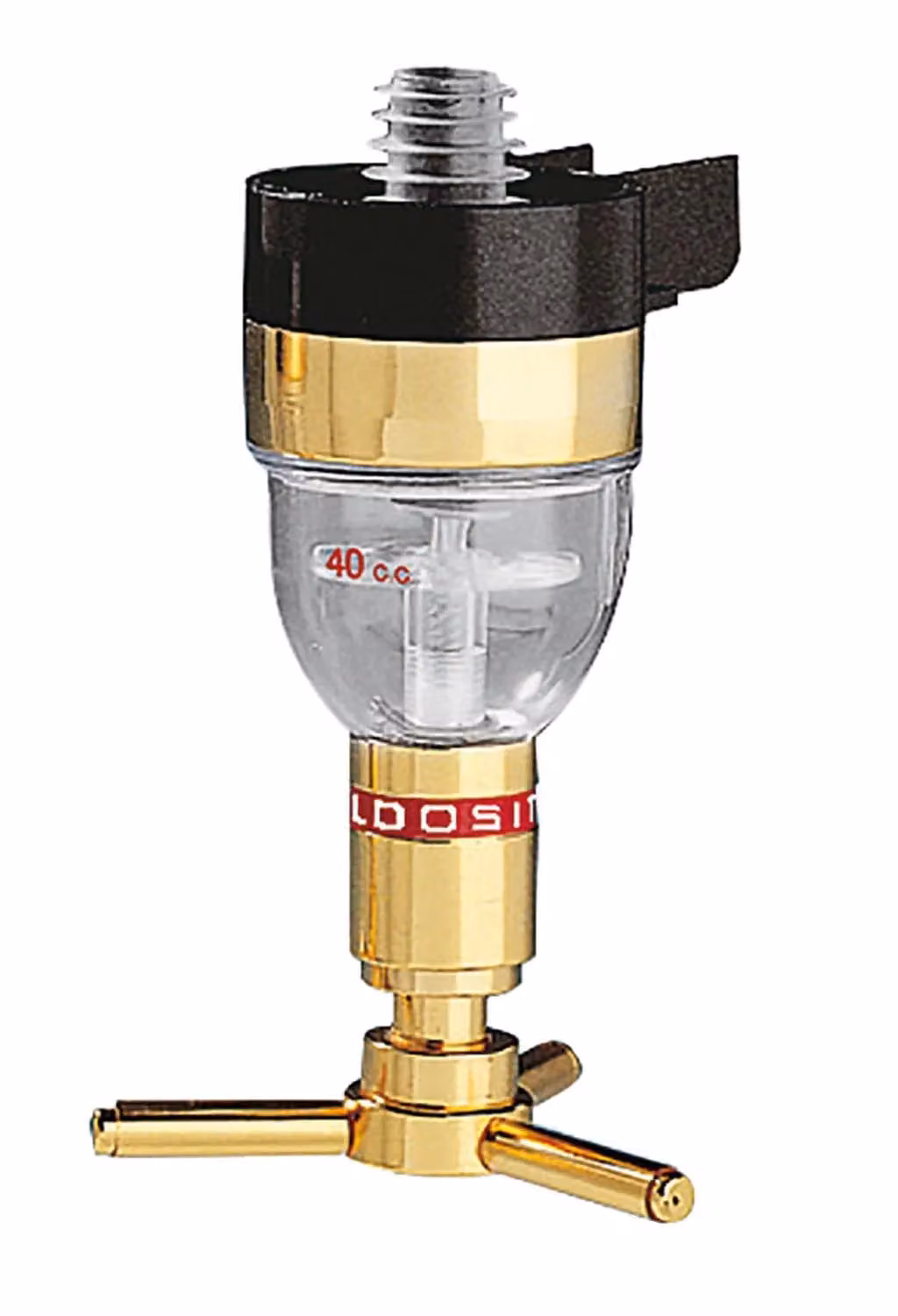 Dosatore Cc 40 Metallo Dorato