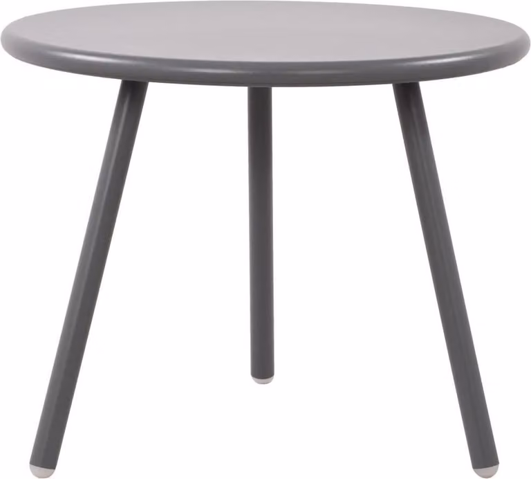 Tavolo da giardino moderno, tavolo da salotto resistente alle intemperie, design antiruggine - Resistente ai raggi UV | Colore: grigio scuro