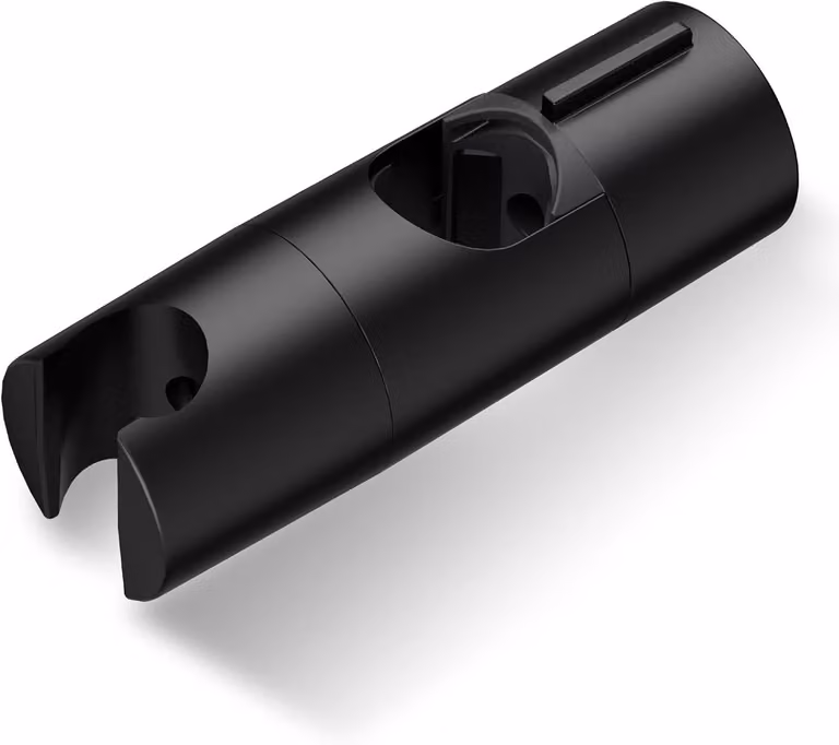 Supporto regolabile per doccetta, diametro da 19 a 25 mm, colore nero, per la cucina