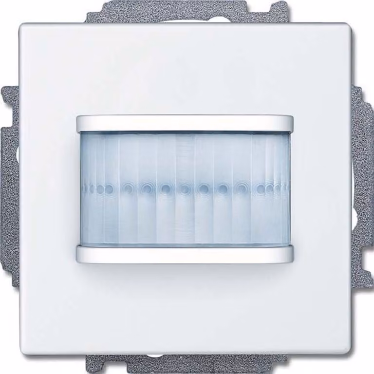 Busch-Jaeger Attuatore di interruttori per rilevatori di movimento a 1 presa, bianco studio 6215/1.1-84