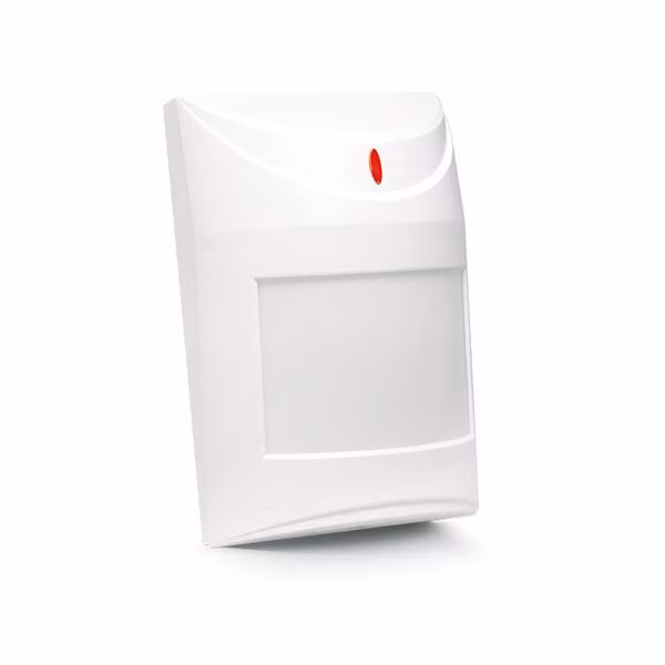 Satel AQUA Sensore a infrarossi passivi (PIR) per animali domestici con cavo a parete bianco