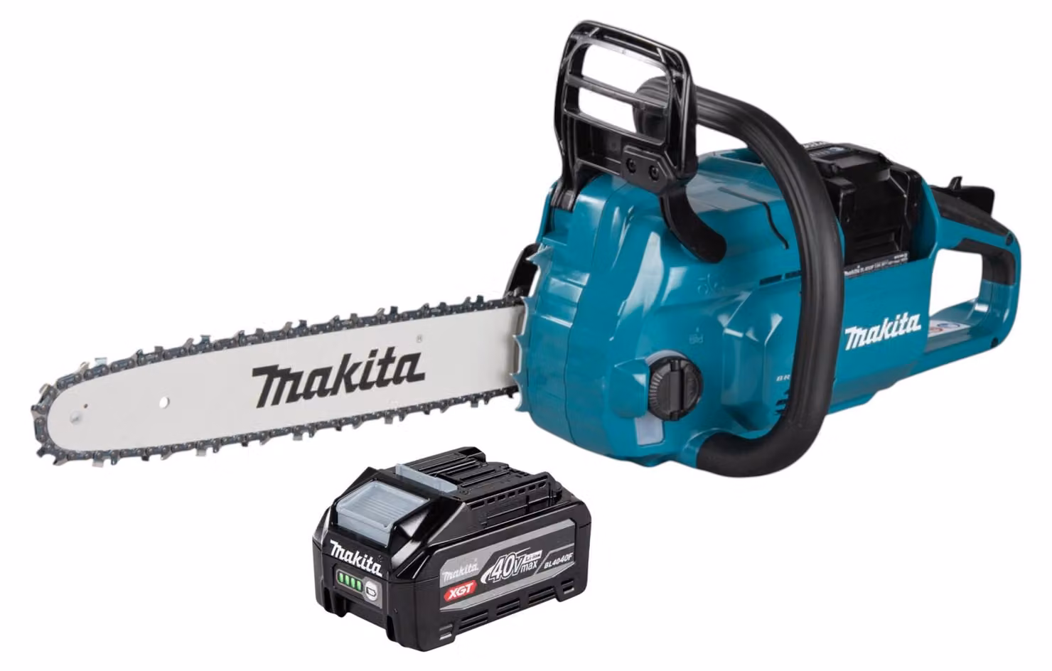 Makita UC 025 GU1 Motosega a batteria 40 V max. 35 cm Brushless + 1x batteria da 4,0 Ah - senza caricabatterie