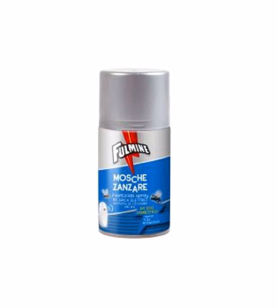 Fulmine Insetticida Spray - Elimina Zanzare e Mosche - 250 ml