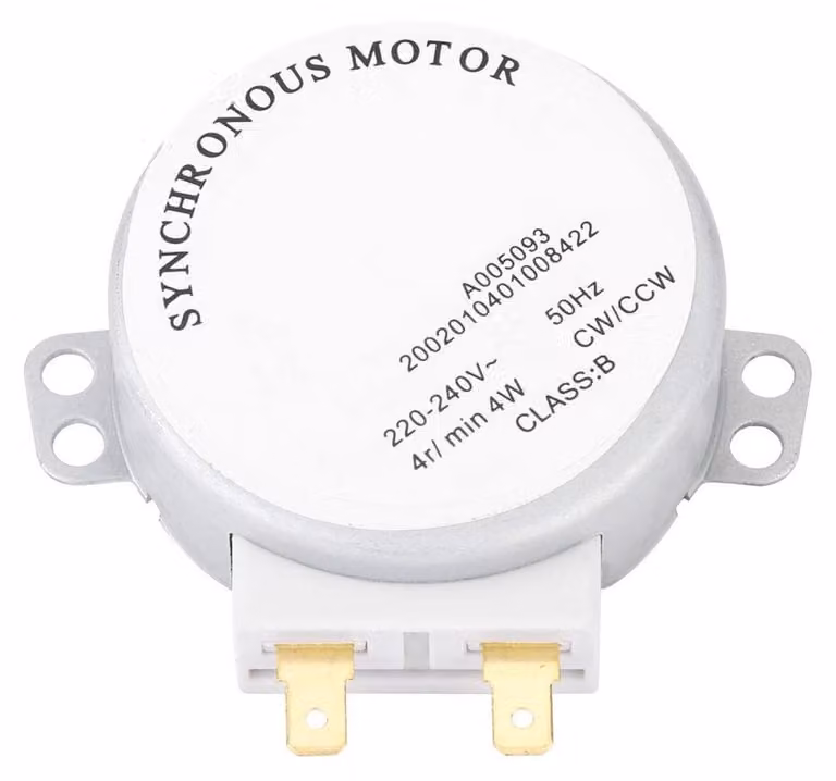 Motore sincrono AC, 220-240V, 4 giri al minuto, reversibile