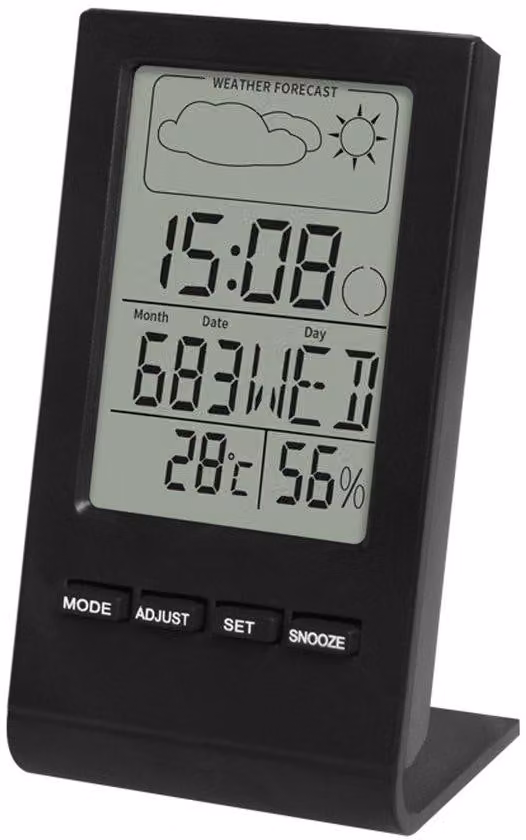 Termometro/igrometro con display LCD