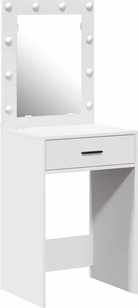 Tavolo da Trucco Bianco 50 x 41 x 135 cm Legno multistrato