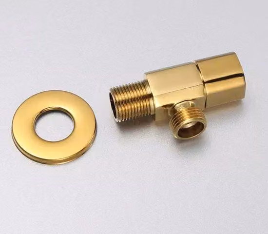 Set di doccetta con finitura dorata - completo di spruzzatore per bidet - per WC e bagno