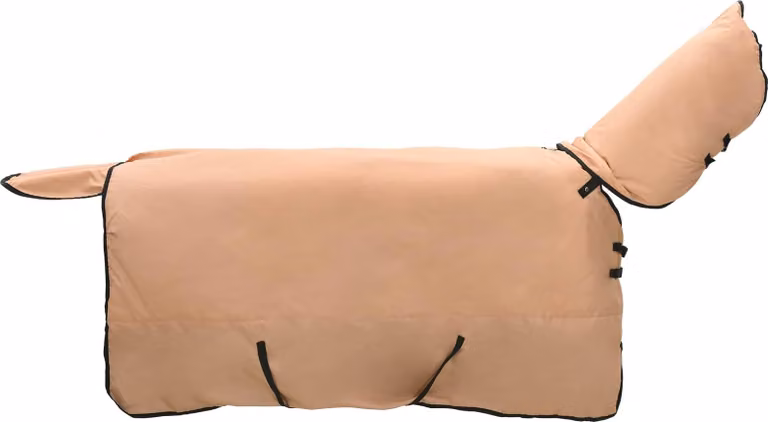Coperta per Cavalli Cappuccino 95 cm Poliestere