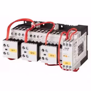 Combinazione di contattori stella-triangolo Eaton, 380 V 400 V: 7,5 kW, 24 V CC, azionamento a corrente continua 100417