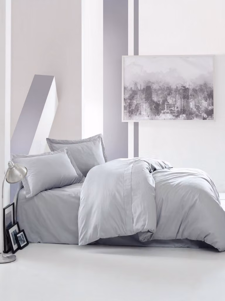 Set di biancheria da letto in raso Cotone BOX, 200x220 cm, 4 pezzi