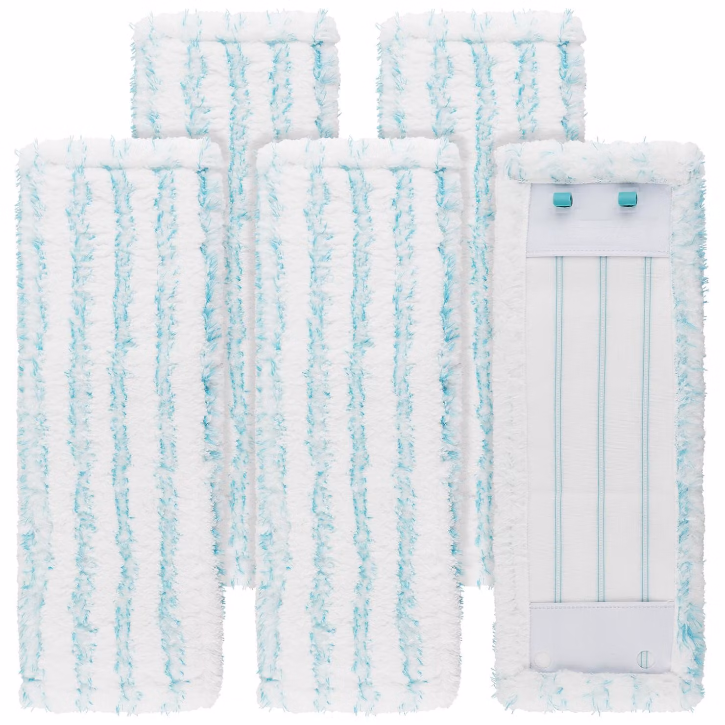 5 coperture per mop professionali XL Micro Duo/Cotone Plus, 48x17 cm