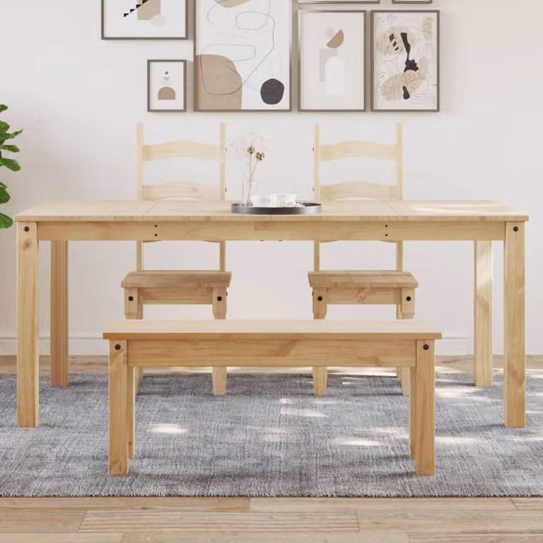 Maison Exclusive - Tavolo da pranzo PANAMA, 180x90x75 cm, in legno massello di pino