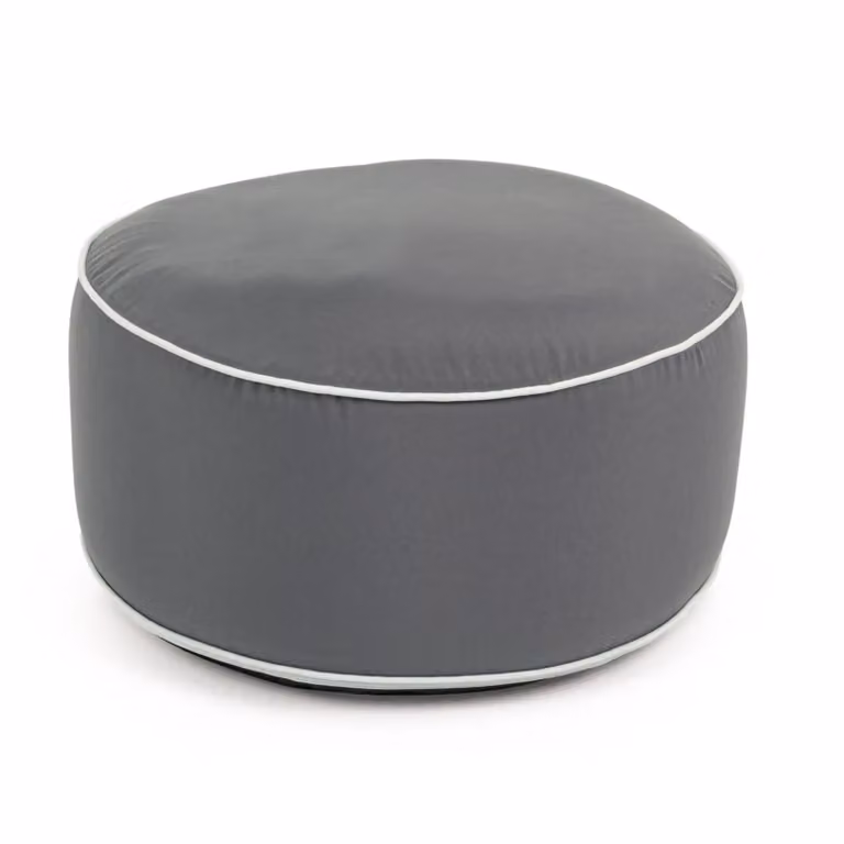 Pouf gonfiabile ALAIOR grigio scuro