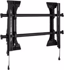 Supporto per monitor e TV da parete CHIEF Medium Fusion 2.0 Black CHMSM1U con standard VESA 600 x 400 mm e portata fino a 57 kg