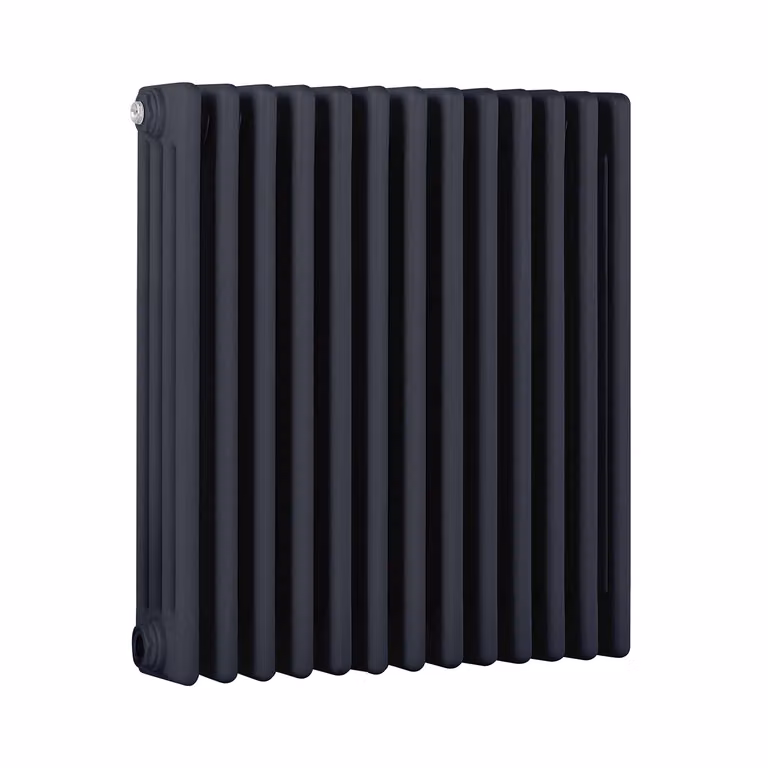 Radiatore Orizzontale a Colonne (4 Colonne) 600mm x 605mm - Blu (Regal Blu) - Regent