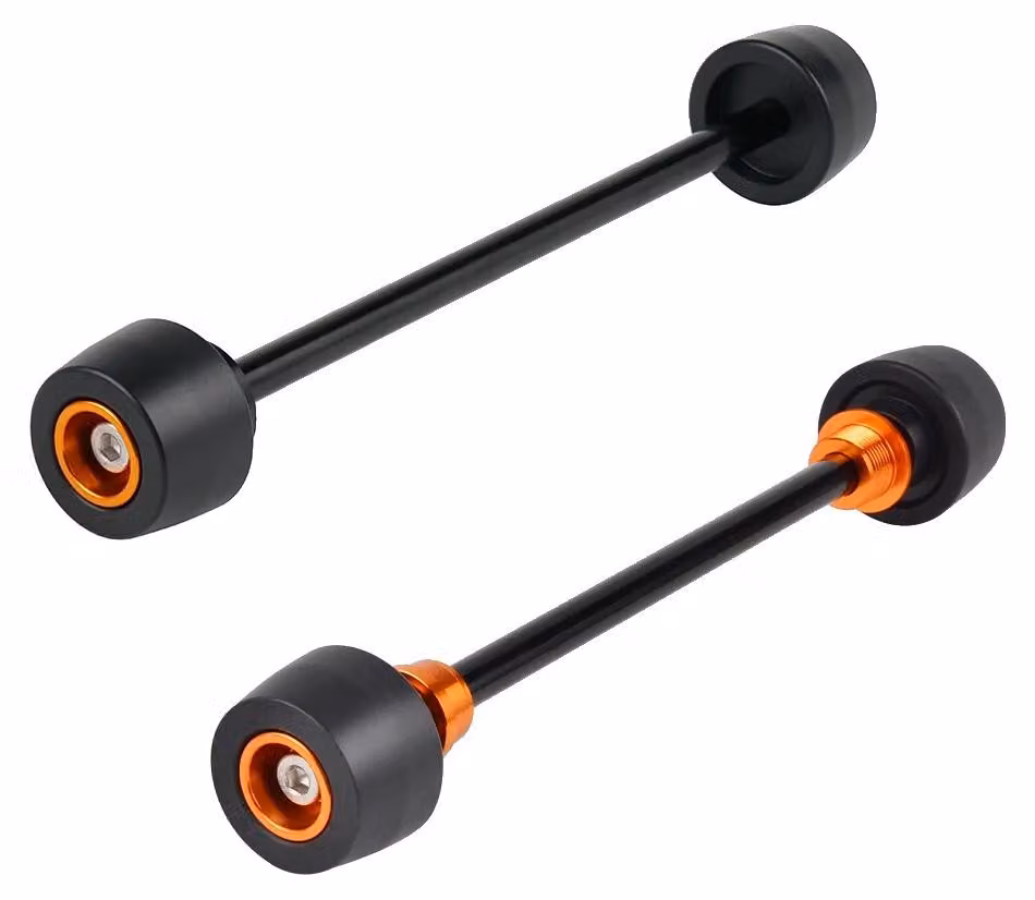 Scivolo per asse, materiale resistente, facile installazione, set arancione