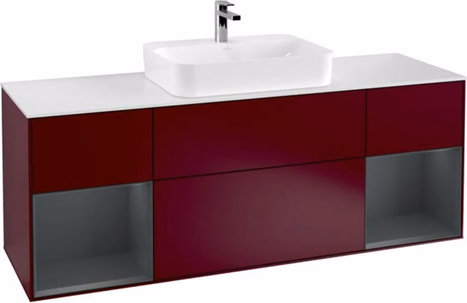 V&B mobile da bagno Finion 160x60, Pl wh. m, Reg md m Lac, Peo m