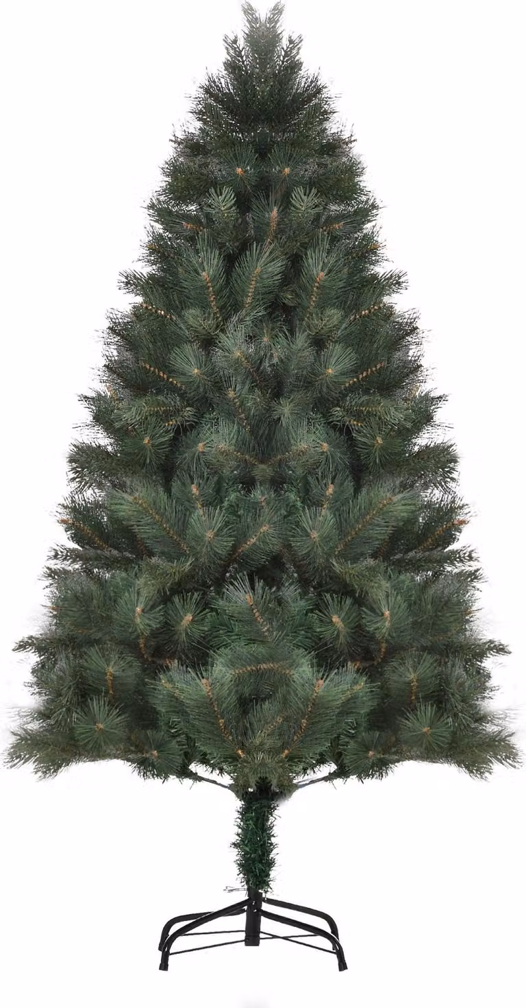 Albero di Natale Fortuna Lai Ø90 x 180 cm, abete artificiale, fogliame realistico, verde