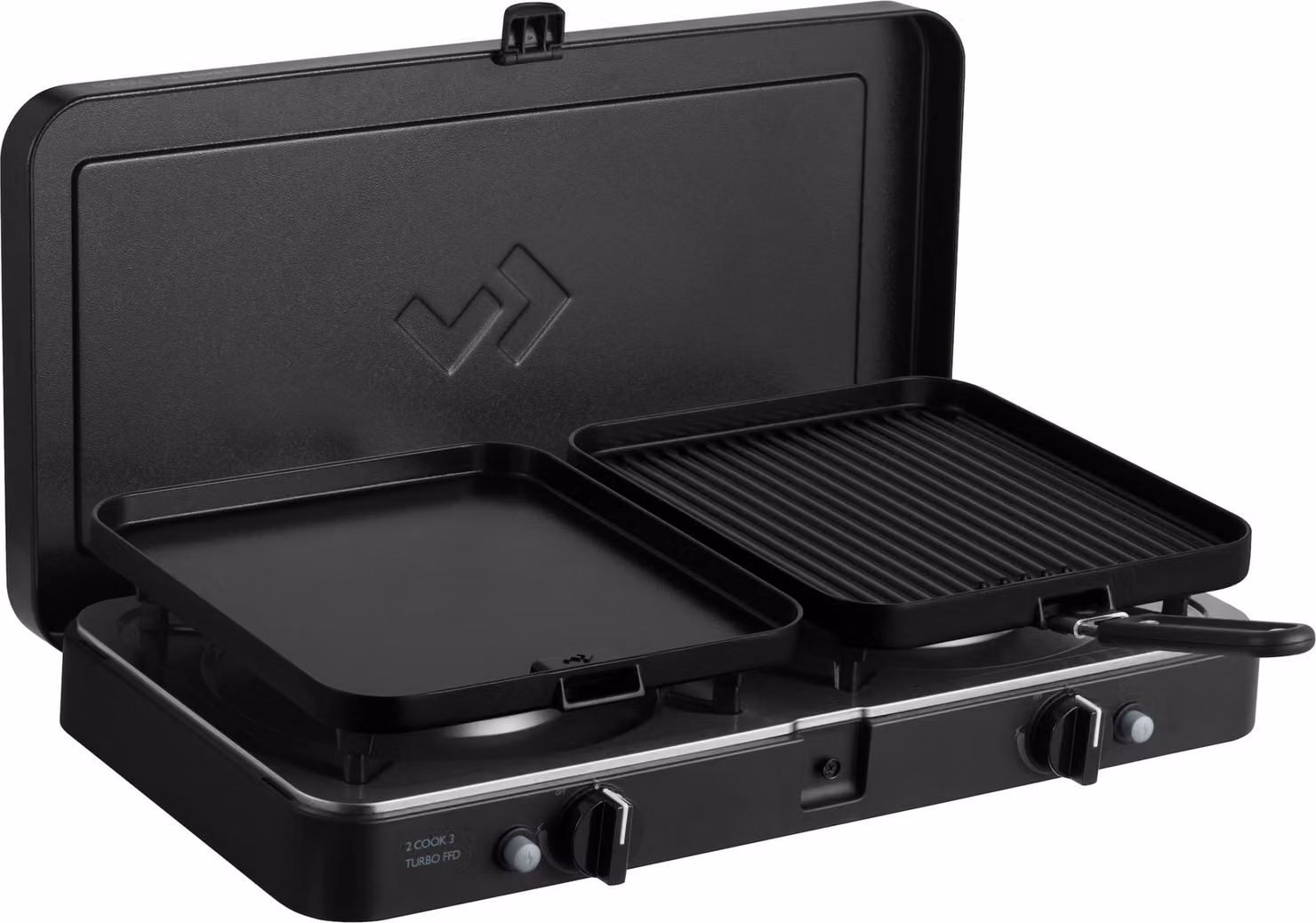 Cadac 2-Cook 3 Turbo FFD Deluxe 30mbar BBQ a gas grill da tavolo grill da campeggio 203F2C-20-EU