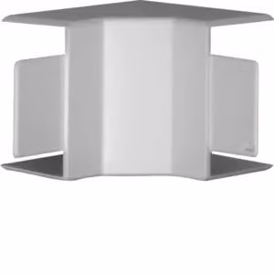 Angolo interno in plastica senza alogeni per sistema di canalizzazione LF 30x45 mm, grigio pietra