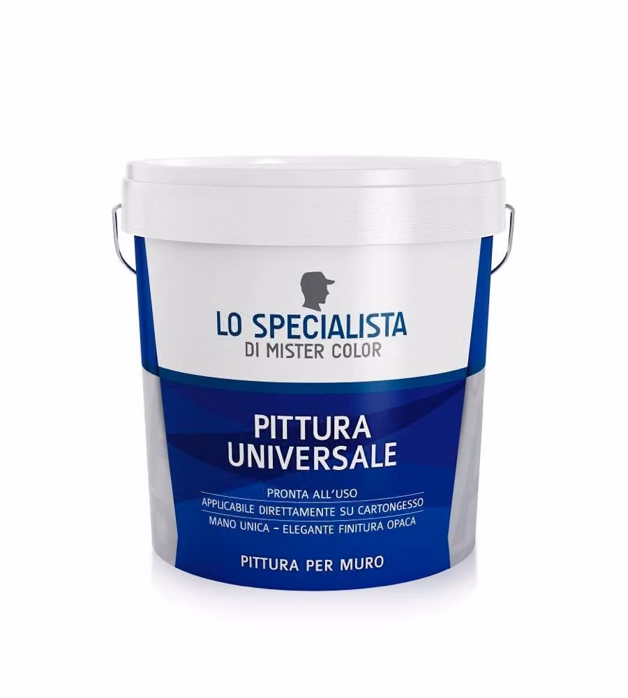 Lo Specialista Pittura Murale Universale - Bianco Opaco - 14 l