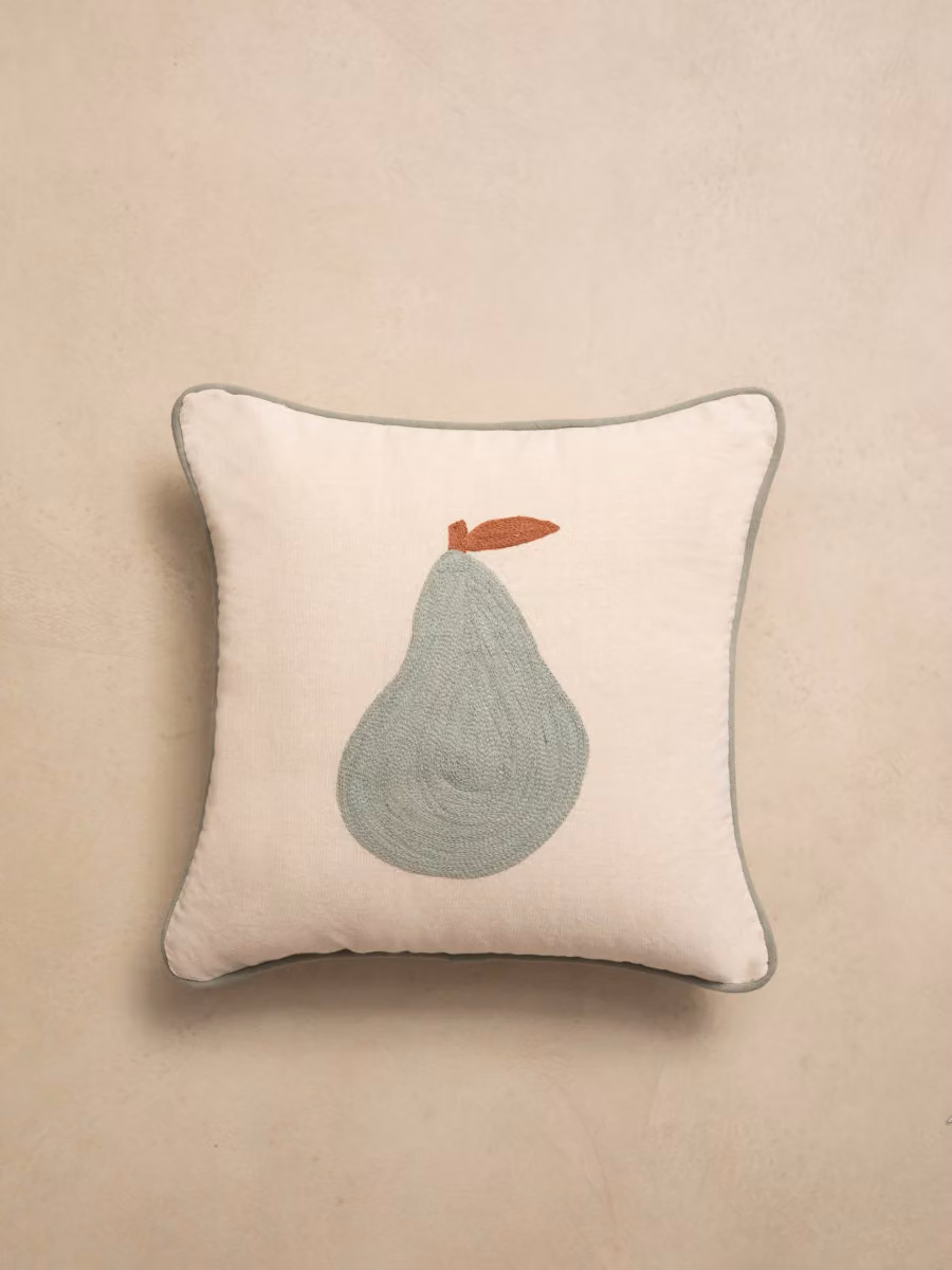 Cuscino Prue Kenay Home, Quadrato, Beige e Bianco, Cotone, 45 x 45 cm – 2