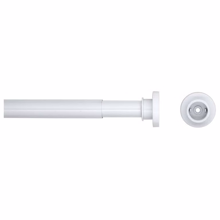 Binario telescopico per tende da doccia Sealskin 80-130 cm Bianco