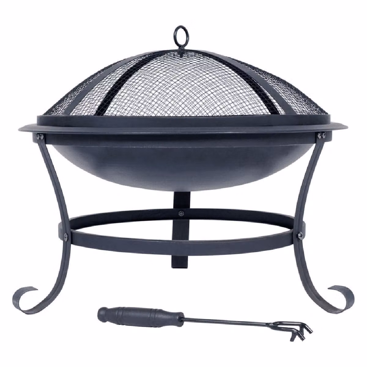 Ciotola da fuoco RedFire Atlanta in acciaio nero 51 cm 85014