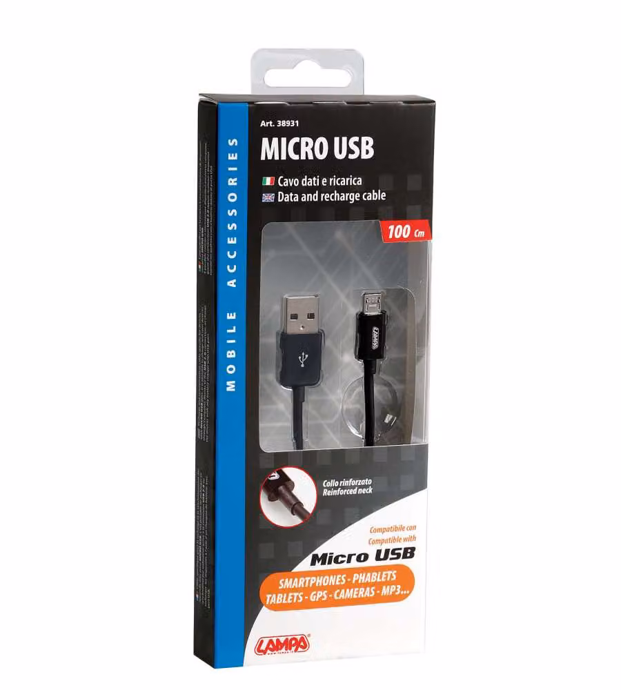 Cavo usb A micro USB 1 m