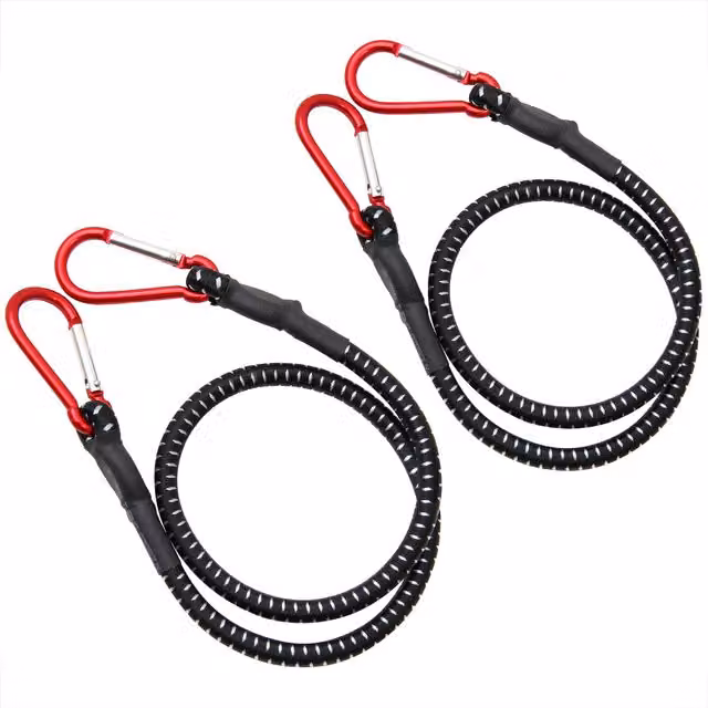 Set di 2 gommini di fissaggio Expander Monzana da 80 cm in alluminio con rivestimento in plastica