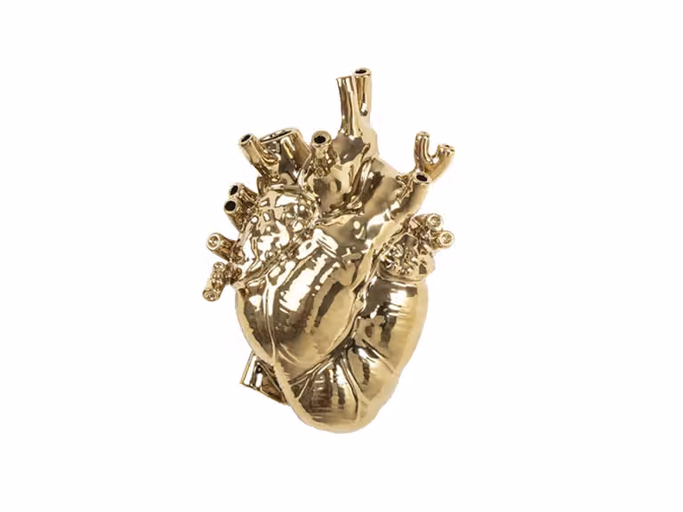 Love in Bloom Gold Vaso