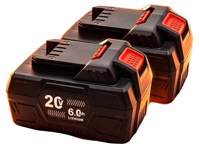 Batterie di ricambio, 21,6 V, agli ioni di litio, capacità 6,0 Ah, confezione da 2, 21.6V-b