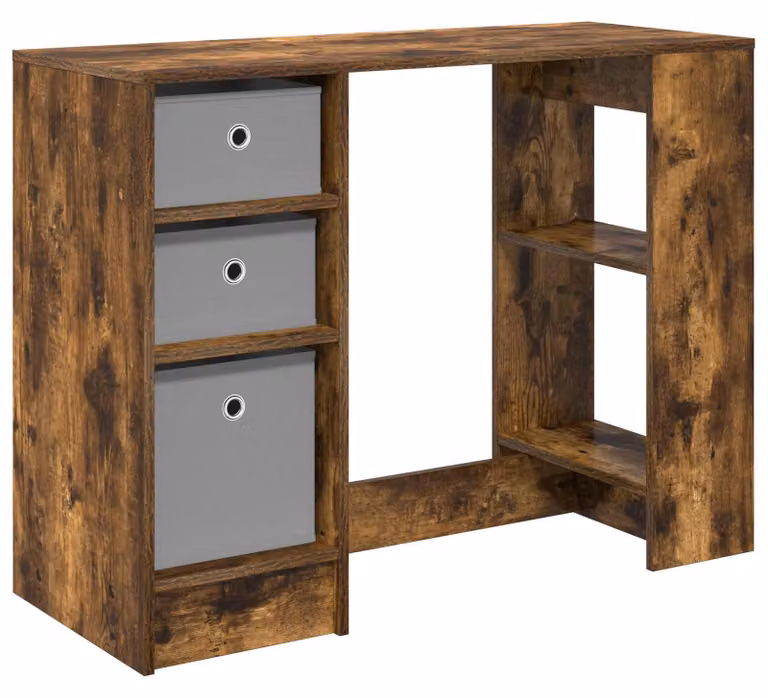 Scrivania Rovere fumé 100 x 40 x 75 cm Legno multistrato