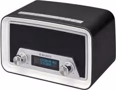 Radio Majestic DAB-842N con DAB+ FM e ingresso AUX, colori Black e White