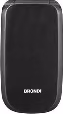 Cellulare 2G GPRS Brondi RAPTOR in metallo nero