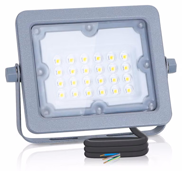 Faro a LED da 20W, 4000K, grado di protezione IP65, 1650 lumen, faretto per esterni