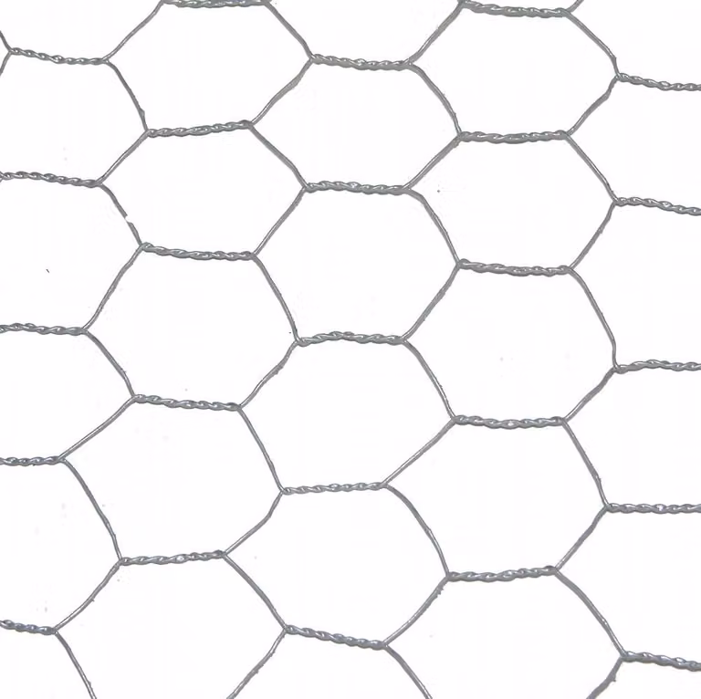 Recinto per animali grigio tripla torsione, H.0,5 x L.3 m, rete H.25 x L.25 mm