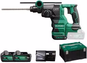 Aslatore a batteria HiKOKI DH1826DA SDS-PLUS 18V 5Ah 3,2J Verde