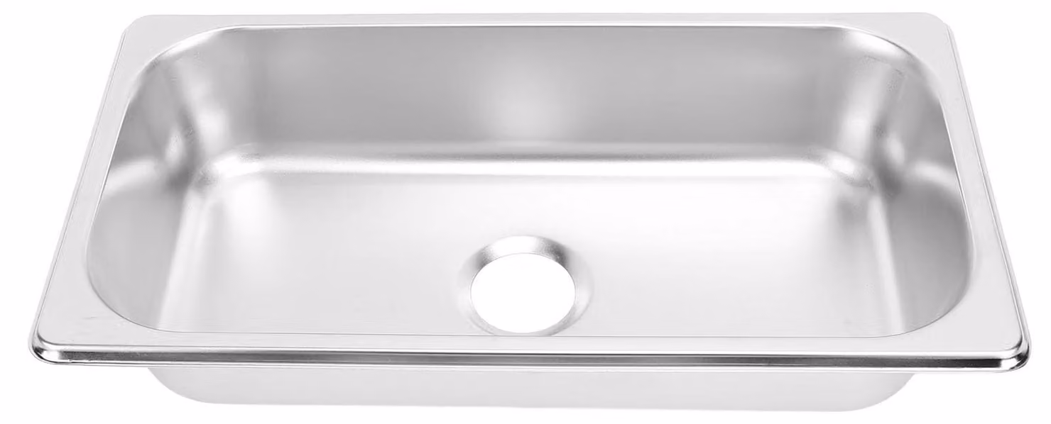 Solidchoice - Lavello in acciaio inossidabile con design a incasso, ideale per camper