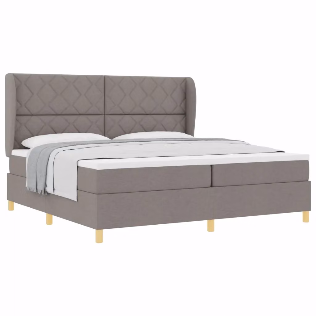 Letto Ibrido con Testiera Talpa vidaXL Grigio L: 200 cm, P: 200 cm, H: 280 cm – 2